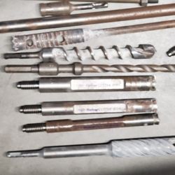 REBAR BUSTERS miscl Sizes , Spade Bits ,concrete Breaker Bit Ect