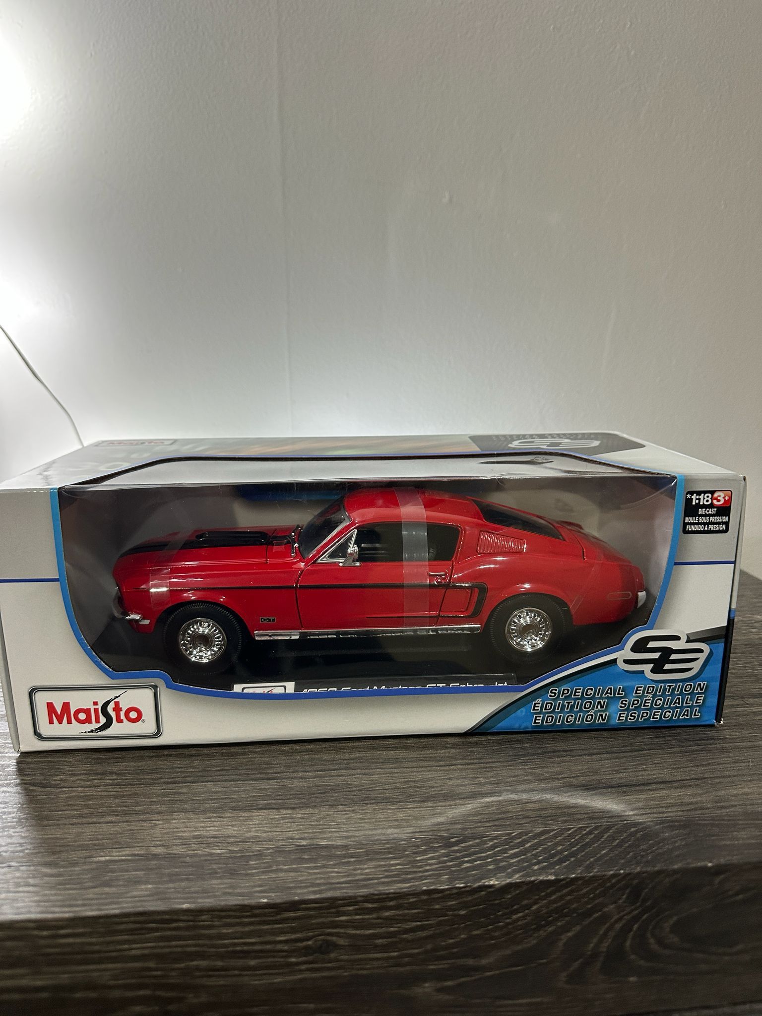 Maisto 1968 Ford Mustang Gt 