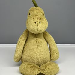 Jellycat London Green Bashful Dinosaur Plush Stuffed Animal 9"