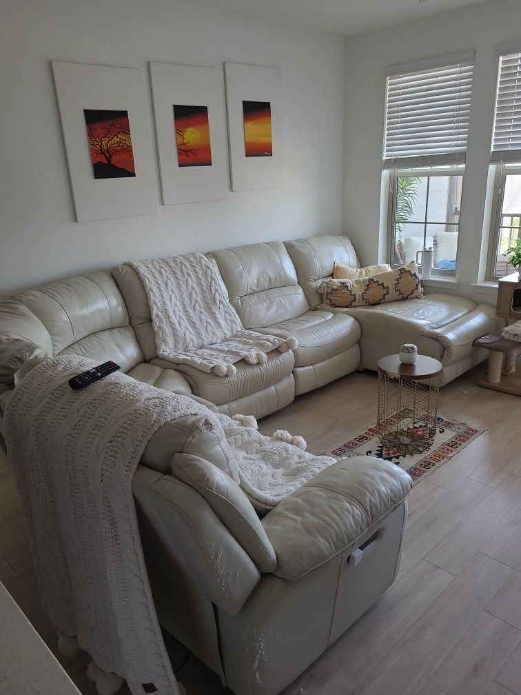 Leather Couch