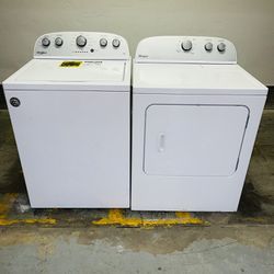 whirlpool electric washer and dryer in very perfect condition a receipt for 90 days warranty