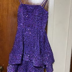 Purple Prom Dress 