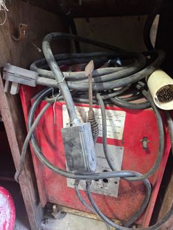Welder and oxygen acetylene torch