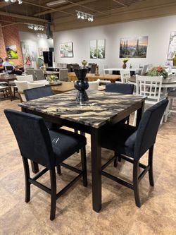 Dining Table Set Different Prices $50 Down  Financing Options Available