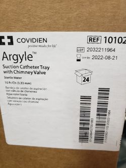 Suction Catheter Tray 10FR