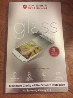 Zagg glass cover Samsung galaxy s6