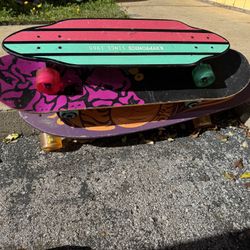 Long Board Skateboard (x3)