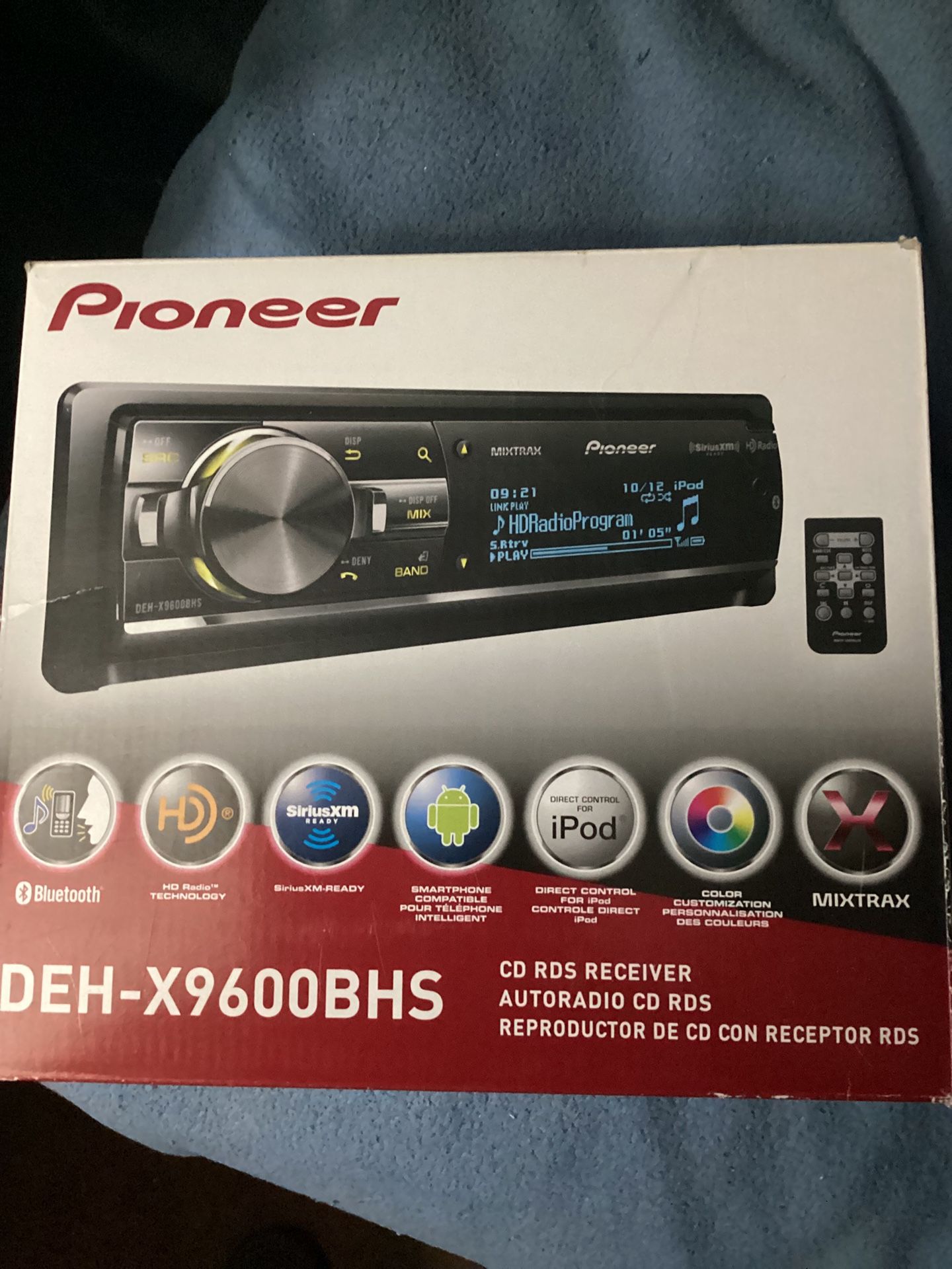 Pioneer. DEH-X9600 BHS