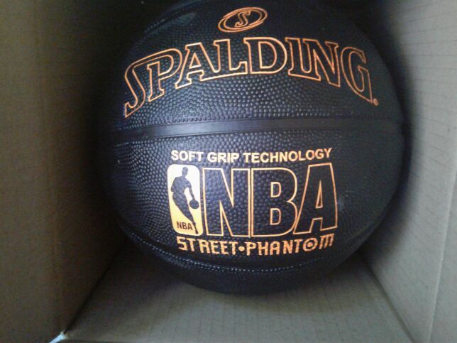 ***2 SPALDING NBA BASKETBALL STREET PHANTOM SOFT GRIP TECHNOLOGY WITH SCHWINN PUMP***