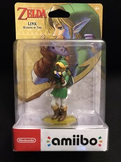 Link Ocarina of Time Amiibo Zelda NEW