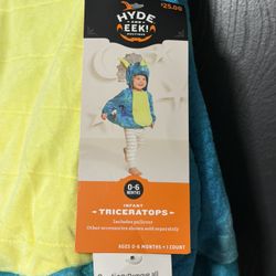 Infant Triceratops Costume