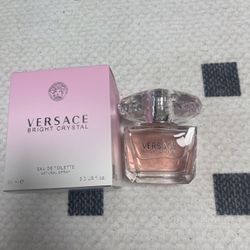 Versace Bright Crystal Perfume Perfect New 3oz