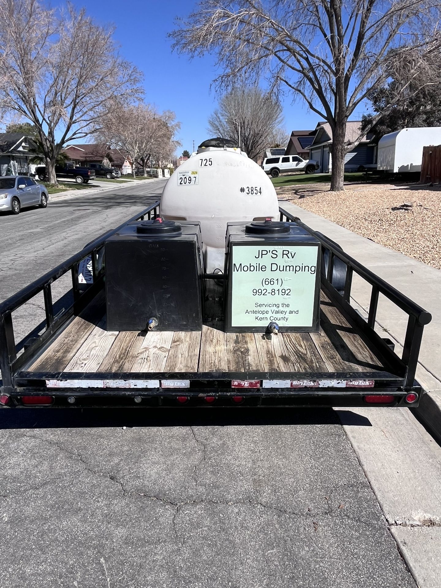 RV Mobile Dumping Business For Sale