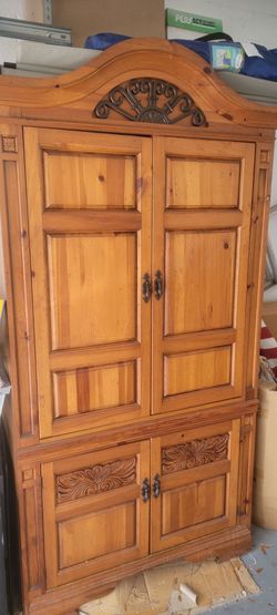 Wooden cabinet