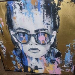 Canvas Pop Art Decoration 32 X 32 