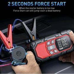 Car Jump Starter With Air Compressor