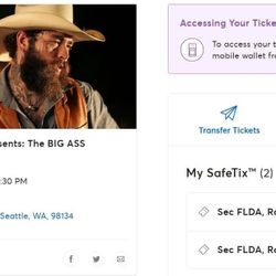 Post Malone/Jelly Roll concert tickets
