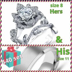 His & Hers Ring set 💍 $40