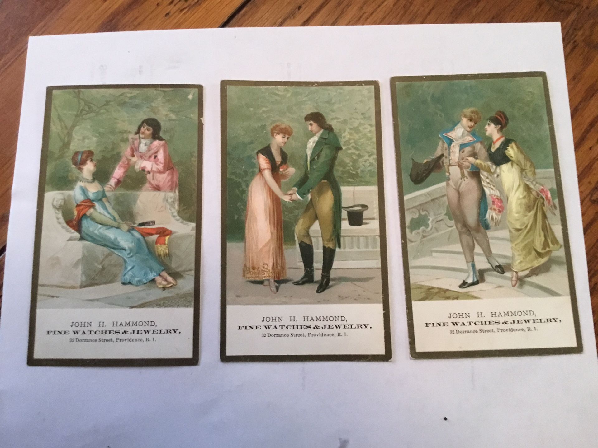 AUTHENTIC CIRCA 1800s ANTIQUE VICTORIAN ADVERTISING TRADE CARDS
