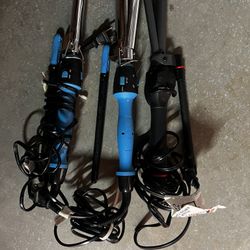 TS Pro Marcel Professional Curling Irons 