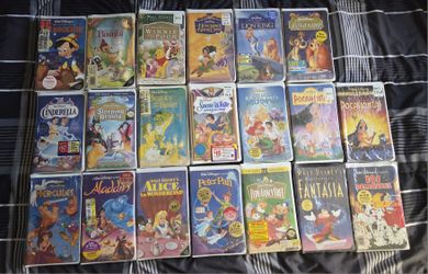 New And Unopened Disney Movies VHS