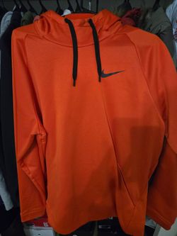 Nike orange dri-fit sweater