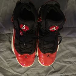  Jordan 6 Rings Black Gym Red White 