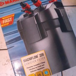 Marineland Aquarium Canister Filter Setup 