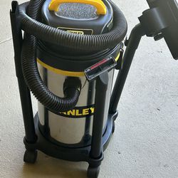 Stanley Stainless Shopvac On Wheels