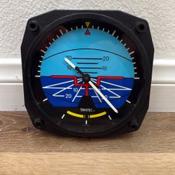 Aviation themed clock