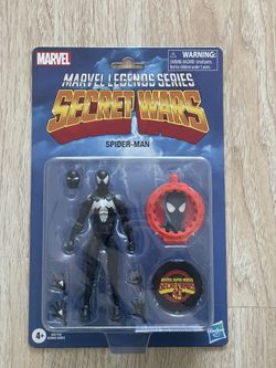 Symbiote Spider-Man (Secret Wars; Retro; Marvel Legends)