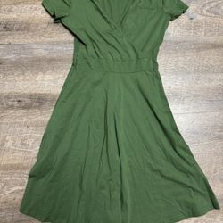 NWOT size S Women's Summer Short Sleeve Casual Dresses V-Neck Floral Party Dress