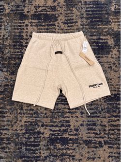 Fear Of God Essentials Light Oatmeal Shorts
