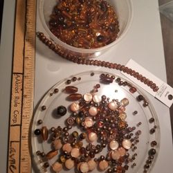 Brown Bead Lot