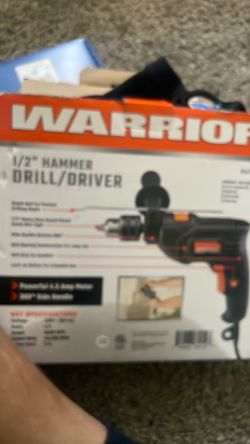20$ brand new in box hammer drill/driver 4.5 amps
