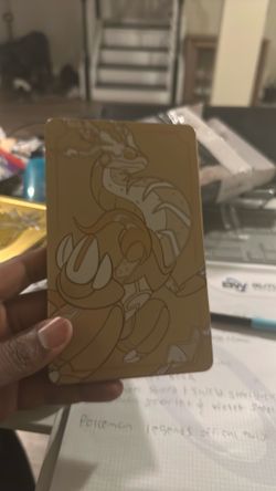 Pokemon Scarlet And Violet Gold Steelbook No Games