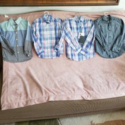 Boys, Kids Long Sleeve Shirts, Top, Shirt Size 6, 7, 8