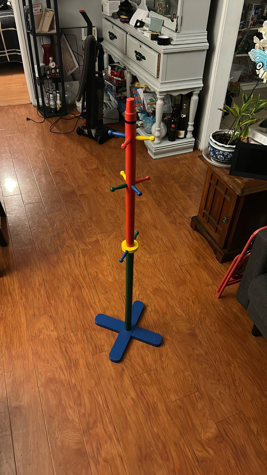 Kids Crayon Hat & Coat Rack
