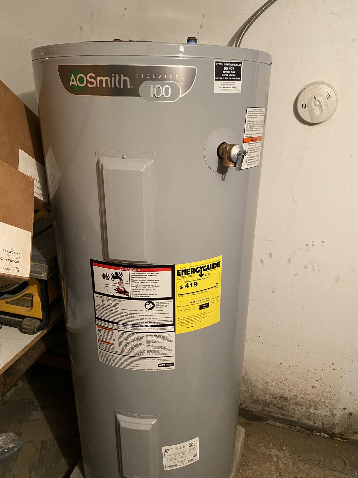 55Gal.Electric Water Heater