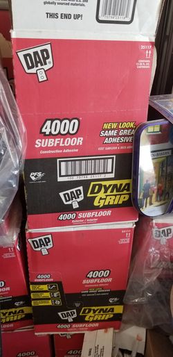 DAP subfloor adhesive