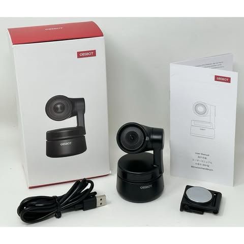 OBSBOT Tiny OWB-2004-CE PTZ AI-Powered 1080P HD Webcam