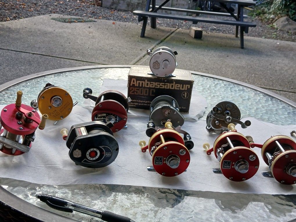 Antique Fishing Reels $600 or best Offer