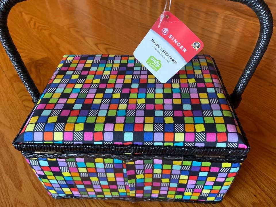 JoAnns Fabrics Exclusive sewing supplies box kit basket NEW