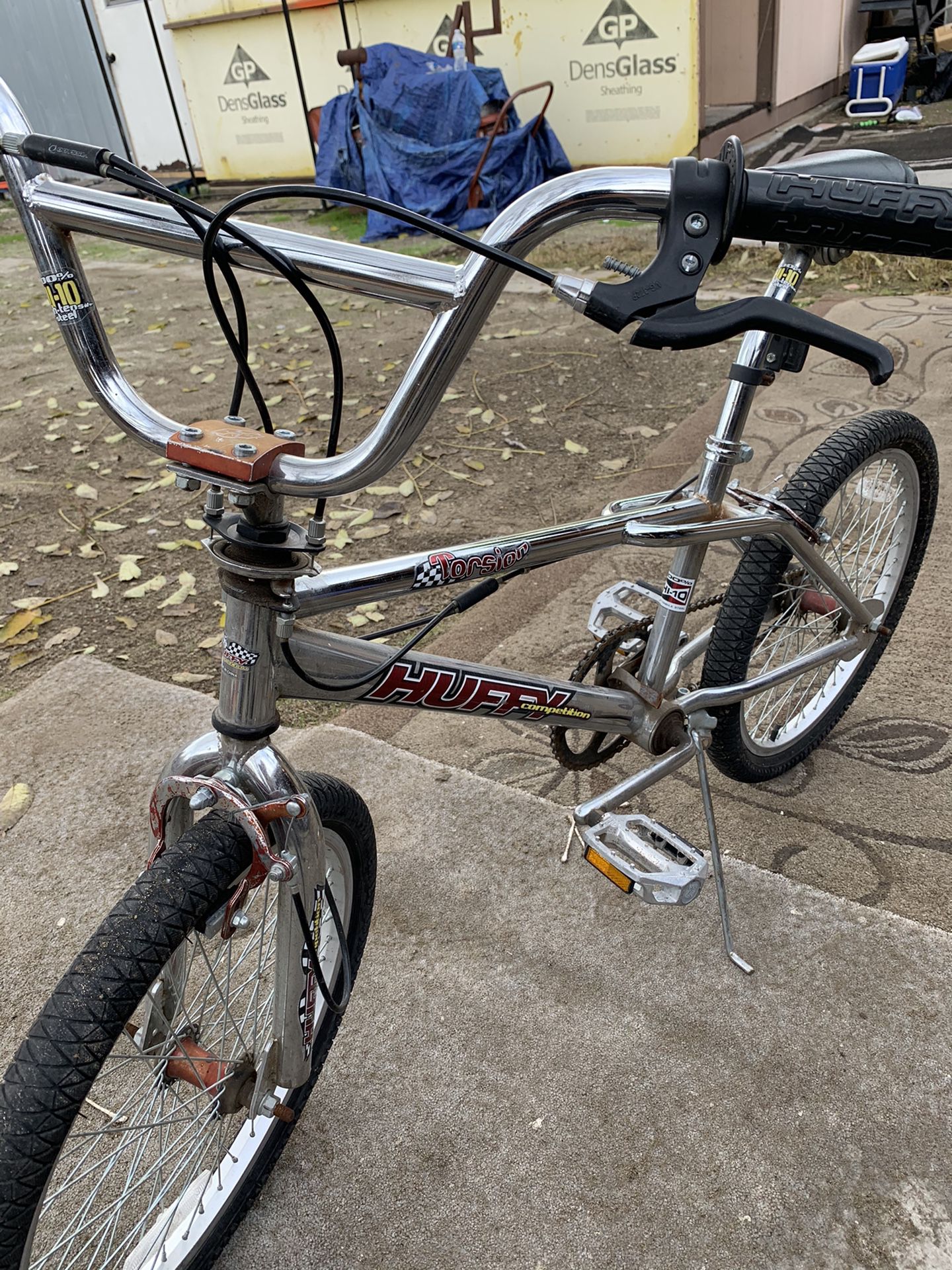 Huffy chrome bike