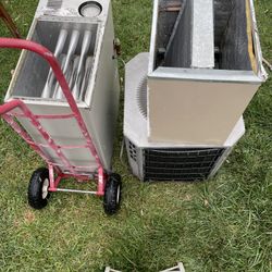 Complete A/C Unit. Furnace, Evaporator , Condenser .
