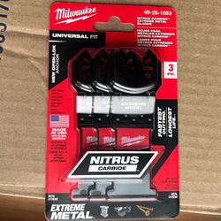 Milwaukee Oscillating Saw Blades Nitrus Carbide