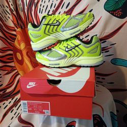 🔥 Nike Air Pegasus 7 in Volt / Metallic Silver / Black, brand new in box — nice colorway too