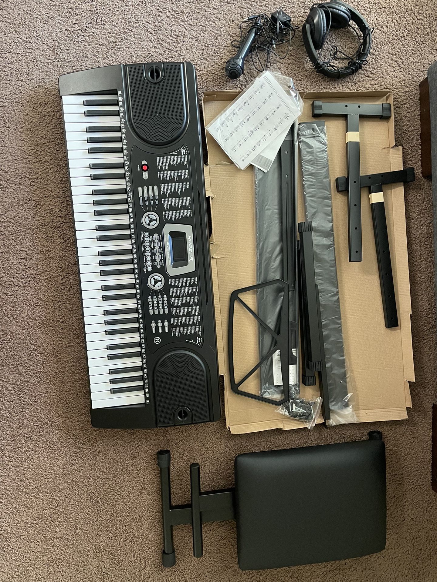 Hamzer multi-function electronic keyboard