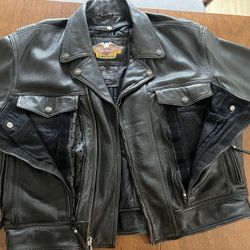 Harley Davidson NEVADA leather Jacket Size xL