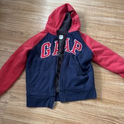 GAP Fleece Lined Zip-Up Hoodie